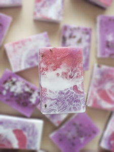 Handmade Natural Lavender Soap - Set of 3