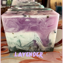 Load image into Gallery viewer, Hand made Natural Lavender Soap
