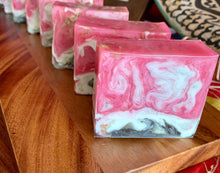 Load image into Gallery viewer, Handmade Organic Rose Soap - Set 0f 3
