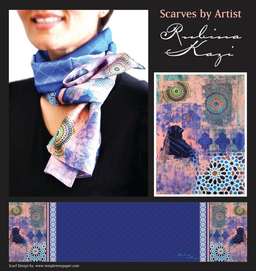 Moroccan Silk Scarf